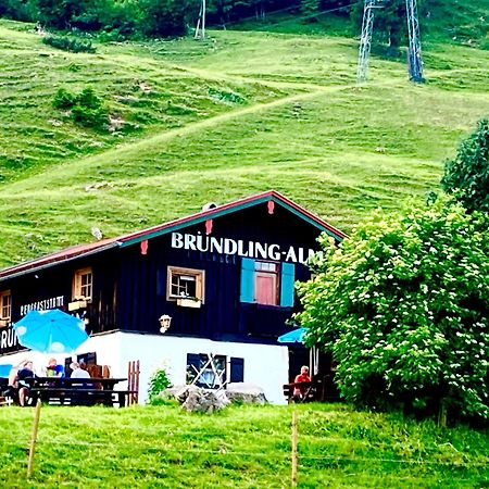 Bruendling-Alm Berggasthof Auf 1167M Auf Dem Hochfelln Bergen  Exterior foto