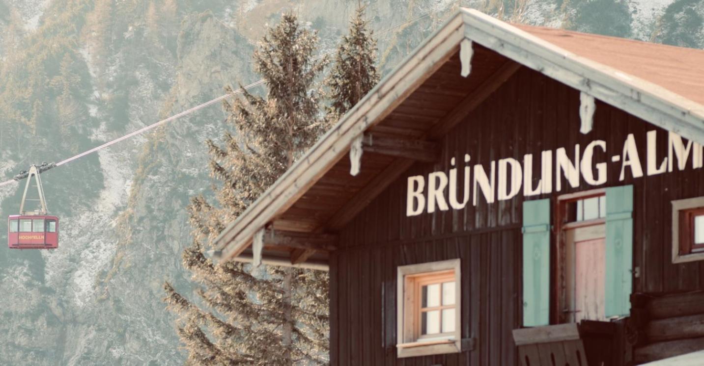 Bruendling-Alm Berggasthof Auf 1167M Auf Dem Hochfelln Bergen  Exterior foto