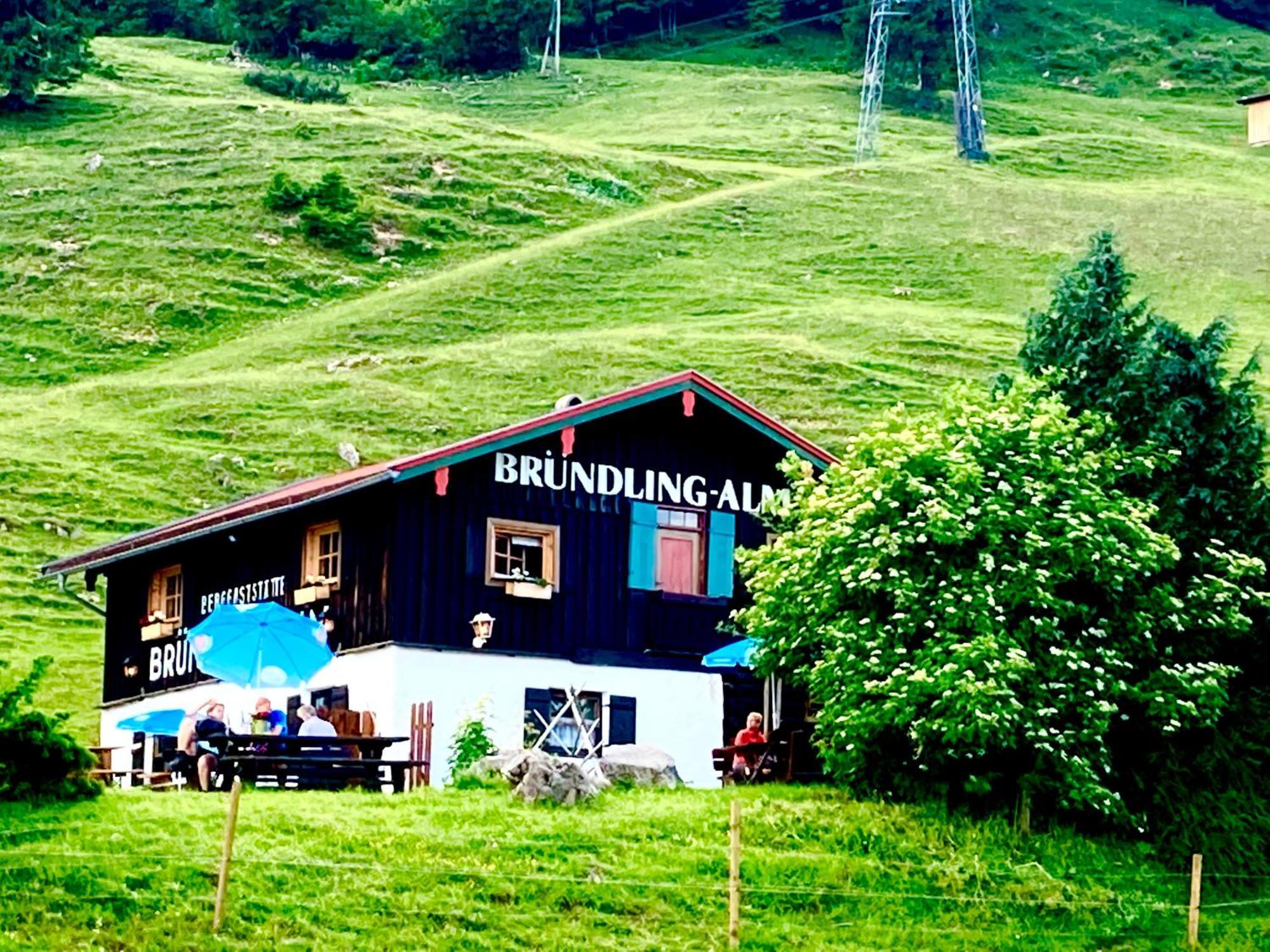 Bruendling-Alm Berggasthof Auf 1167M Auf Dem Hochfelln Bergen  Exterior foto